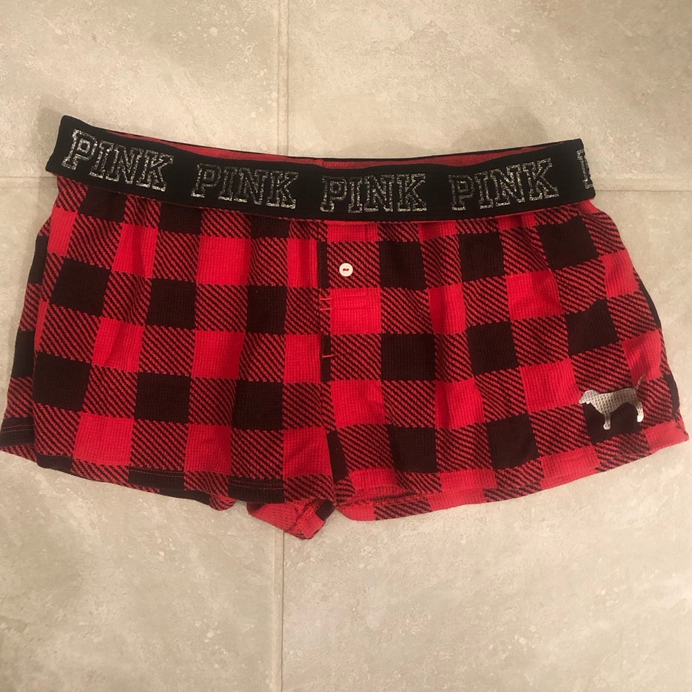 Victoria’s Secret PINK Plaid Shorts Size Small